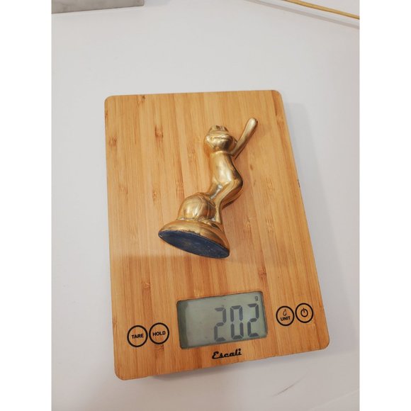 Brass FROG, AMPHIBIAN, Basketball, Sport, Office Decor, Hall Decor, Orna… - Picture 10 of 10